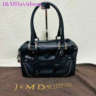 J&M DAVIDSON  定価21万円　キャメル　ハンドバッグレディース