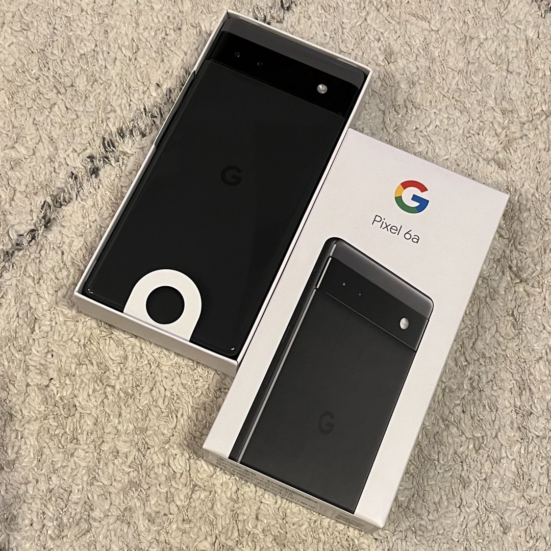 スマホ/家電/カメラGoogle pixel 6a 本体　チャコール　未使用