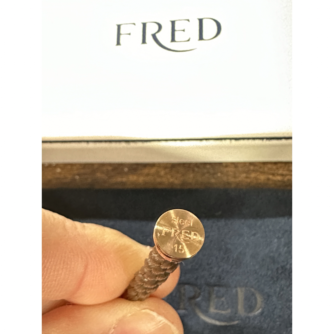 FRED(フレッド)のフレッド　シャンスアンフィニ　fred LM エイトデグリーゼロ　k18 メンズのアクセサリー(ブレスレット)の商品写真