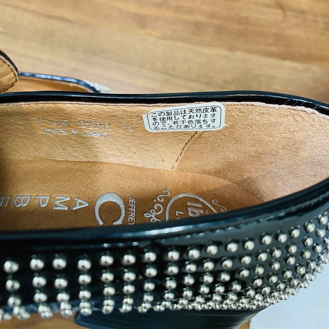 JEFFREY CAMPBELL(ジェフリーキャンベル)の【美品】JEFFREY CAMPBELL ローファー23cm レディースの靴/シューズ(ローファー/革靴)の商品写真