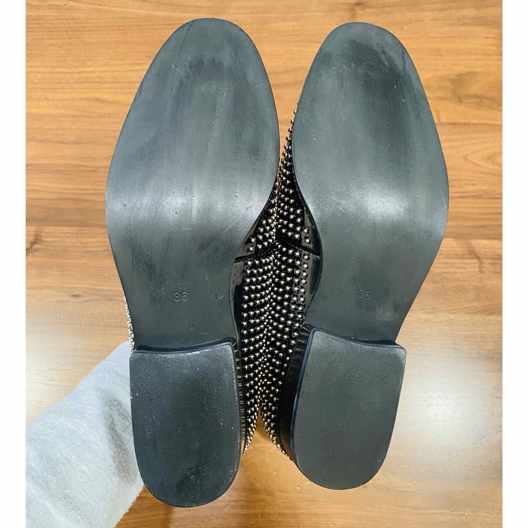 JEFFREY CAMPBELL(ジェフリーキャンベル)の【美品】JEFFREY CAMPBELL ローファー23cm レディースの靴/シューズ(ローファー/革靴)の商品写真