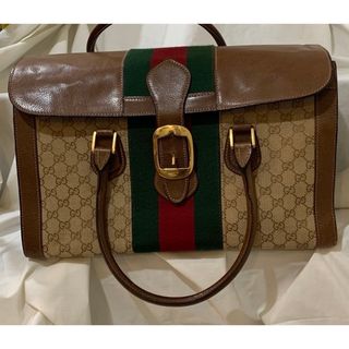 グッチ(Gucci)のGUCCIボストンバッグ　ビンテージ　unisex(ボストンバッグ)