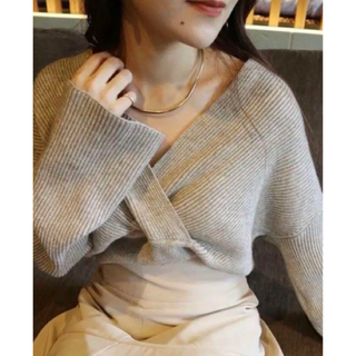 トゥデイフル(TODAYFUL)のacka french flare sleeve knit(ニット/セーター)
