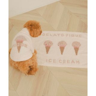 ジェラートピケ(gelato pique)のジェラートピケ ベビモコアイスジャガードブランケット gelato pique(おくるみ/ブランケット)