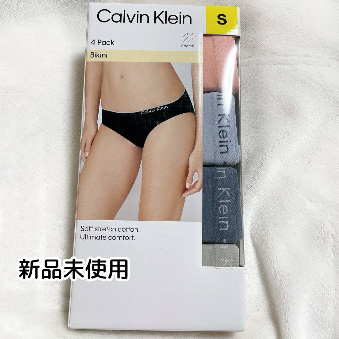 Calvin Klein(カルバンクライン)の大人気　未使用　カルバンクライン　ショーツ　下着　s パンツ　ロゴ レディースの下着/アンダーウェア(ショーツ)の商品写真