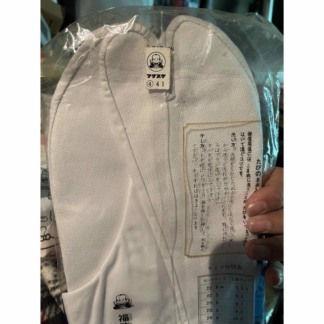 fukuske(フクスケ)のbaiya 福助足袋 27cm 特選上質　祭り　神輿　新品 メンズの水着/浴衣(和装小物)の商品写真