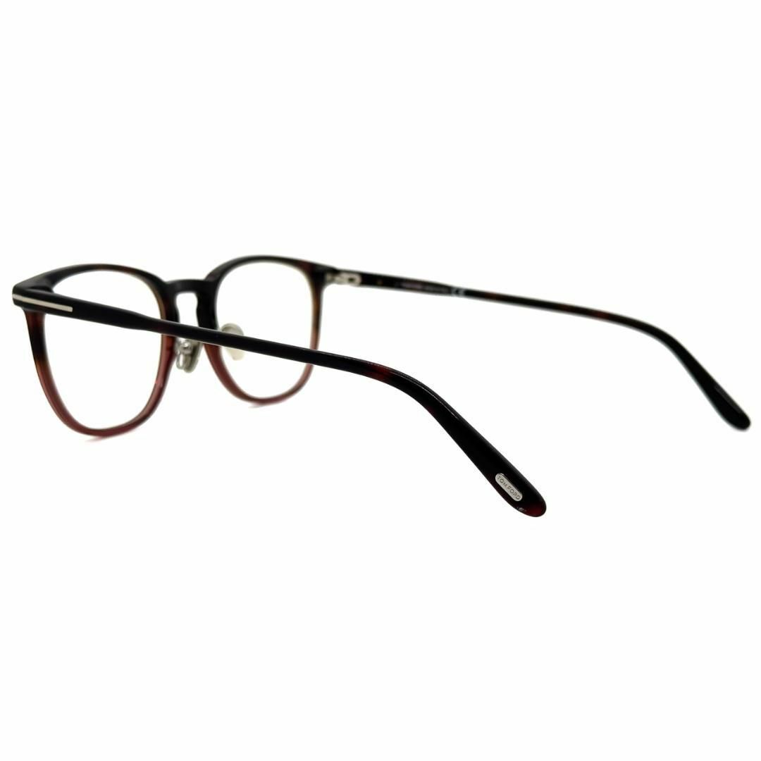 TOM FORD EYEWEAR(トムフォードアイウェア)の新品 トムフォード メガネ FT5700 ハバナ バーガンディー イタリア製 メンズのファッション小物(サングラス/メガネ)の商品写真