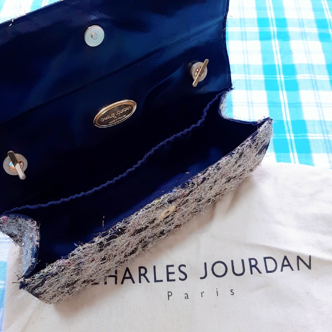 CHARLES JOURDAN(シャルルジョルダン)の確実本物＊CHARLES　JOURDAN　パーティーバッグ　3WAYハンドバッグ レディースのバッグ(ショルダーバッグ)の商品写真