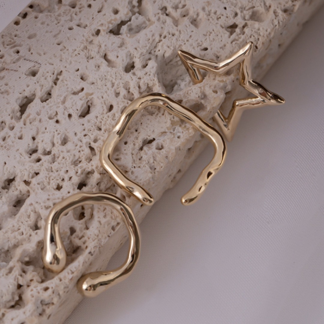 TODAYFUL(トゥデイフル)のStar earcuff set No.515 レディースのアクセサリー(イヤーカフ)の商品写真