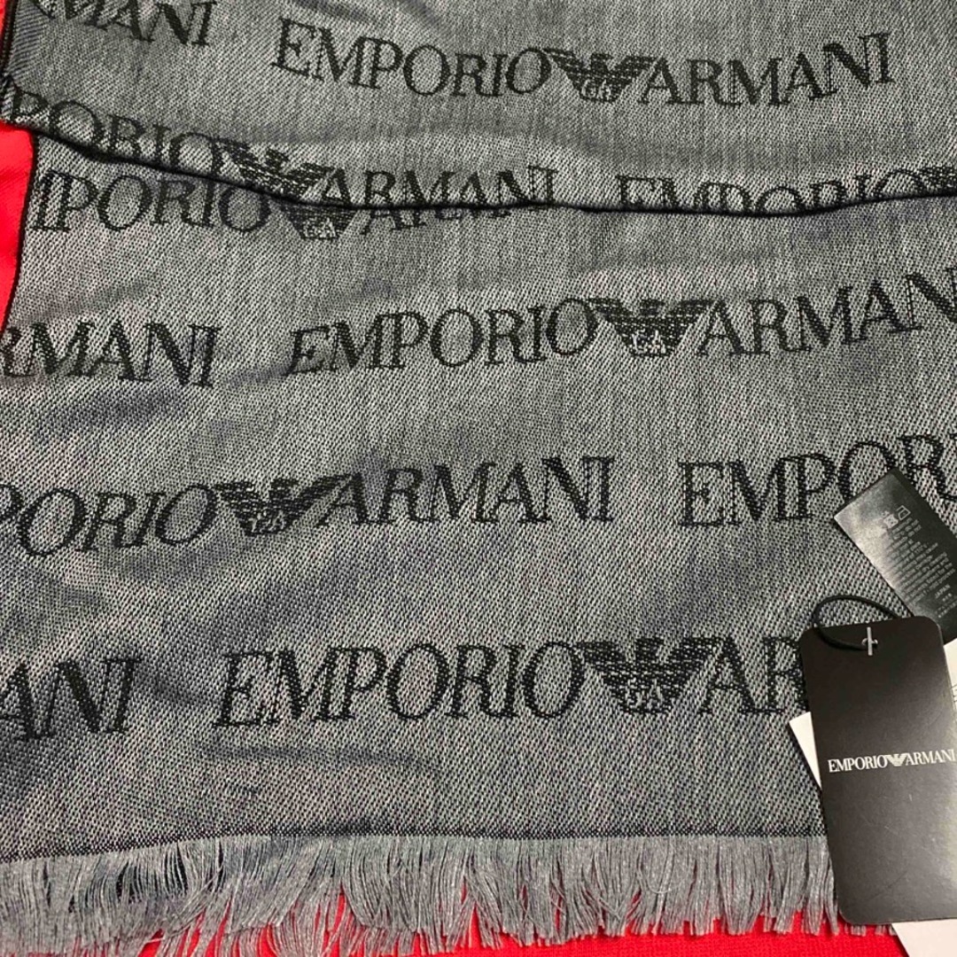 Emporio Armani(エンポリオアルマーニ)のAMエンポリオアルマー二マフラーMF メンズのファッション小物(マフラー)の商品写真