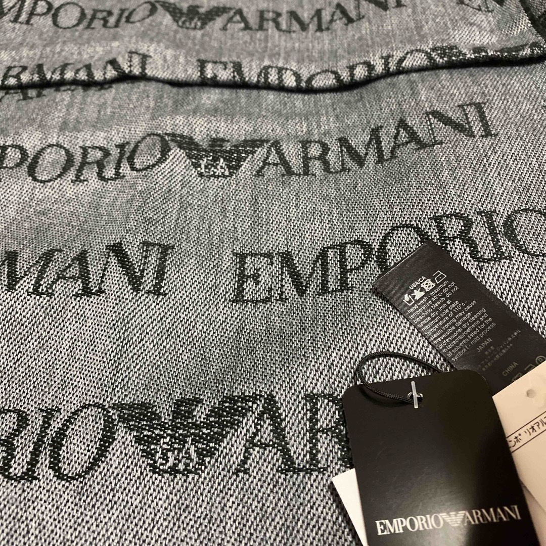 Emporio Armani(エンポリオアルマーニ)のAMエンポリオアルマー二マフラーMF メンズのファッション小物(マフラー)の商品写真