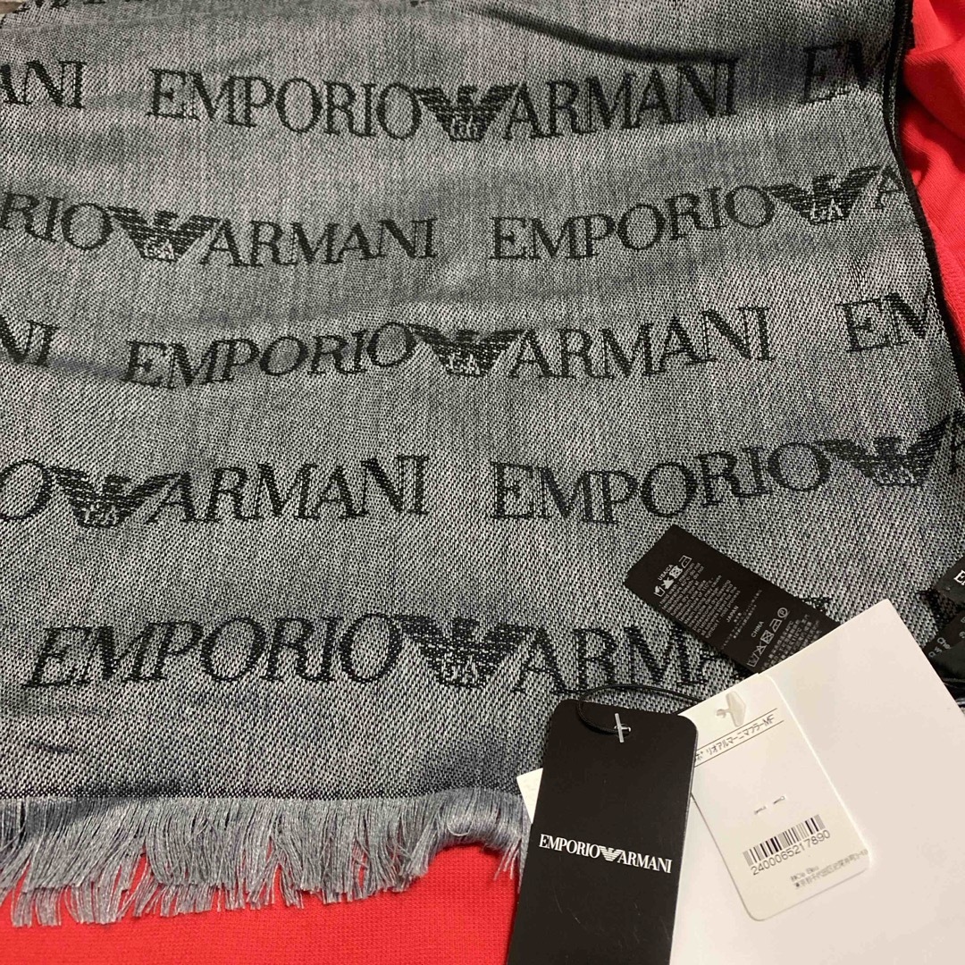 Emporio Armani(エンポリオアルマーニ)のAMエンポリオアルマー二マフラーMF メンズのファッション小物(マフラー)の商品写真