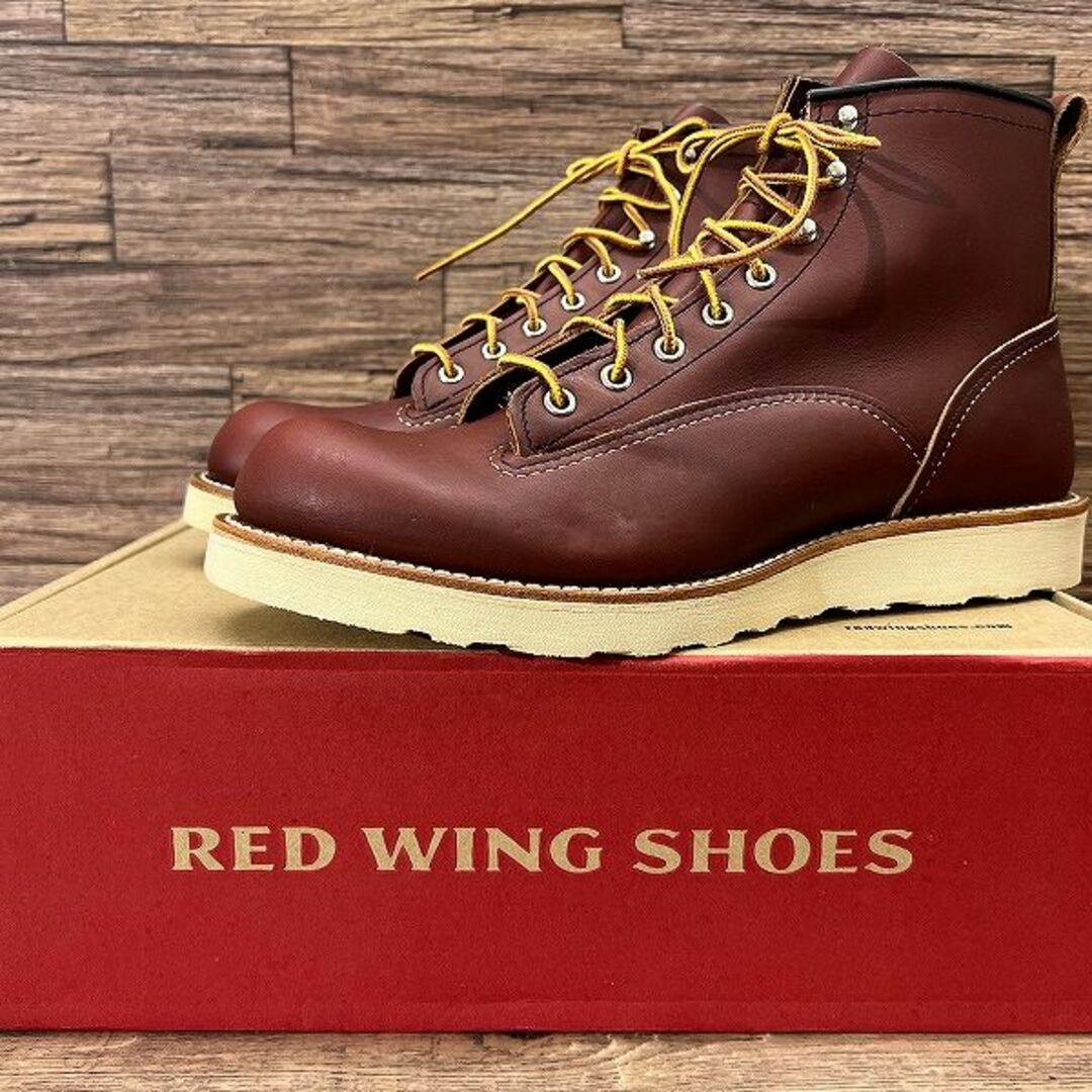 REDWING(レッドウィング)の未使用廃盤 レッドウィング 2924 14年製 ラインマン ブーツ 27.5 ② メンズの靴/シューズ(ブーツ)の商品写真
