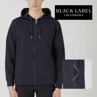 ブラックレーベルクレストブリッジ(BLACK LABEL CRESTBRIDGE)の【新品】ブラックレーベルクレストブリッジ　パーカー　紺　L　バーバリー　106(パーカー)