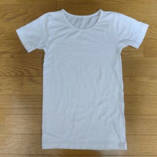 ベルメゾン(ベルメゾン)のベルメゾン ホットコット　Tシャツ 白 140(下着)