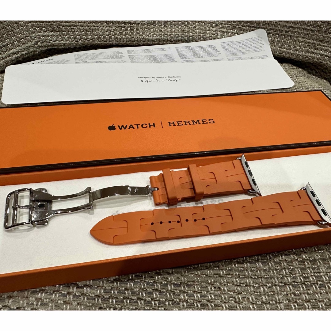 アップルウォッチApple Watch Hermès 45mm トゥール ストラップ アップル