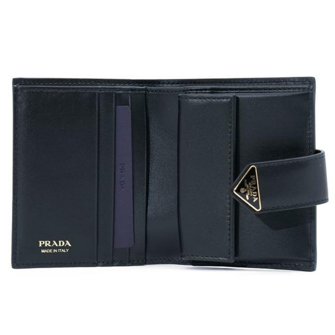 PRADA(プラダ)のPRADA プラダ シティカーフタブ 財布 1MV204_2CNP Black レディースのファッション小物(財布)の商品写真