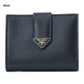 PRADA プラダ シティカーフタブ 財布 1MV204_2CNP Black