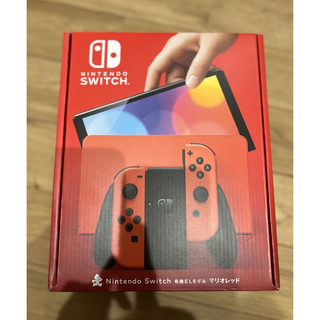 任天堂Switch 本体　マリオレッド　有機EL 新品