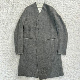 daub RAW EDGE COAT ノーカラー チェスターコート(チェスターコート)