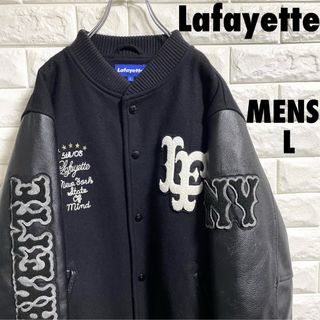 ラファイエット(Lafayette)のラファイエット　スタジャン　レザージャケット　メンズLサイズ(スタジャン)