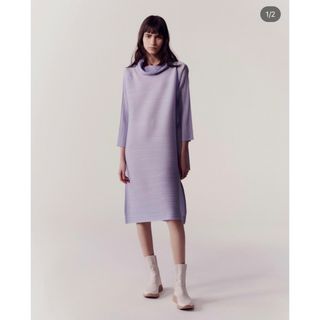 プリーツプリーズイッセイミヤケ(PLEATS PLEASE ISSEY MIYAKE)の【新品未使用】プリーツプリーズ　イッセイミヤケ　 WONDERS ワンピース(ひざ丈ワンピース)