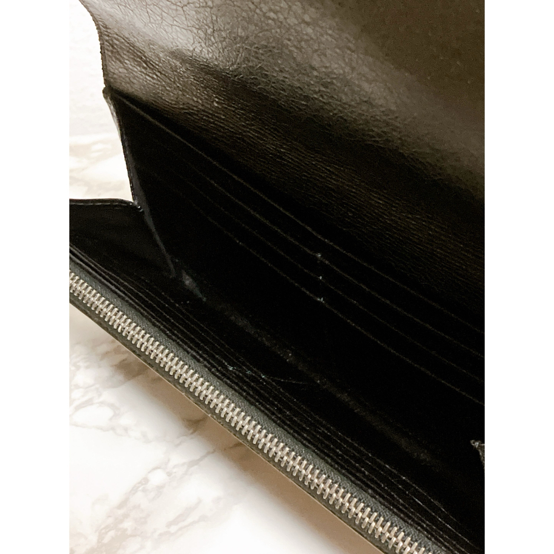 BALENCIAGA - 人気 美品 バレンシアガ 長財布 札入れ 黒 BALENCIAGA - 人気 美品 バレンシアガ 長財布 札入れ 黒