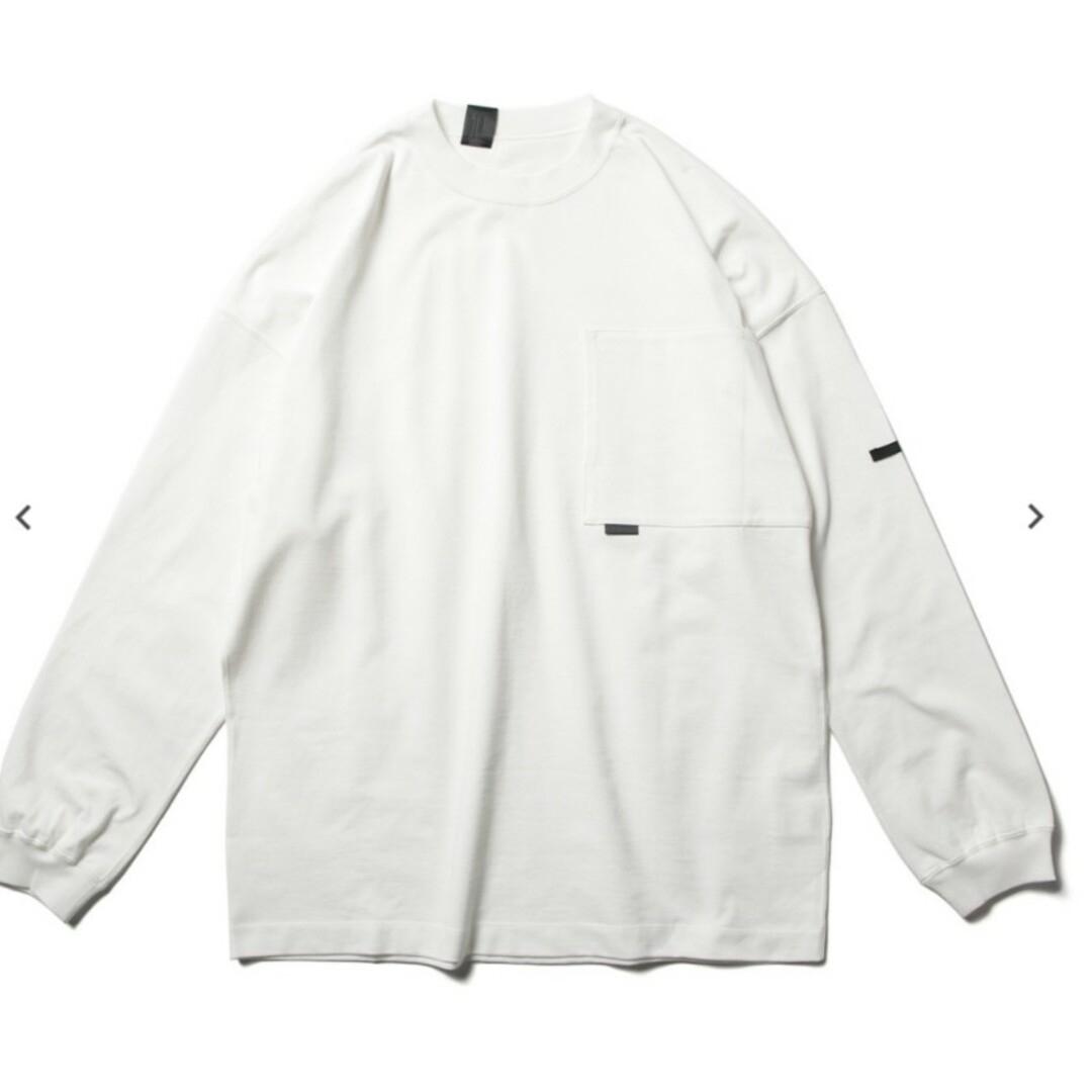 N.HOOLYWOOD(エヌハリウッド)のN.HOOLYWOOD LONG SLEEVE T-SHIRT White メンズのトップス(Tシャツ/カットソー(七分/長袖))の商品写真