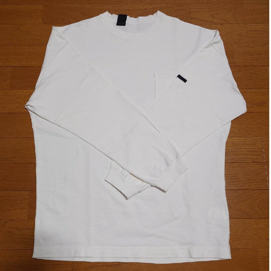 N.HOOLYWOOD(エヌハリウッド)のN.HOOLYWOOD LONG SLEEVE T-SHIRT White メンズのトップス(Tシャツ/カットソー(七分/長袖))の商品写真