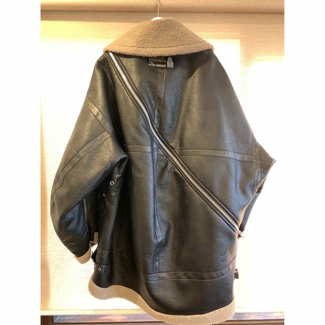 TAKAHIRO MIYASHITA THE SOLOIST.(タカヒロミヤシタザソロイスト)のソロイスト　soloist  faux mouton flight jacket メンズのジャケット/アウター(ブルゾン)の商品写真