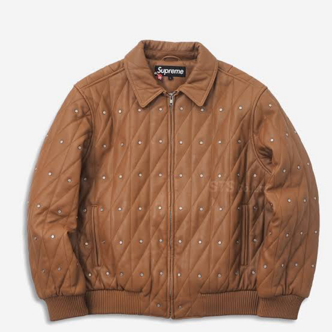 Supreme(シュプリーム)のsupreme studded leather jacket  メンズのジャケット/アウター(レザージャケット)の商品写真