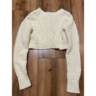 ロザリームーン(Rosary moon)のロザリームーン　ニット　Cable 2way Pullover(ニット/セーター)