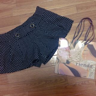 リエンダ(rienda)のrienda ドットショーパン♡(ショートパンツ)