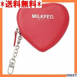 ☆人気 ミルクフェド ポーチ HEART POUCH RED 2515(その他)