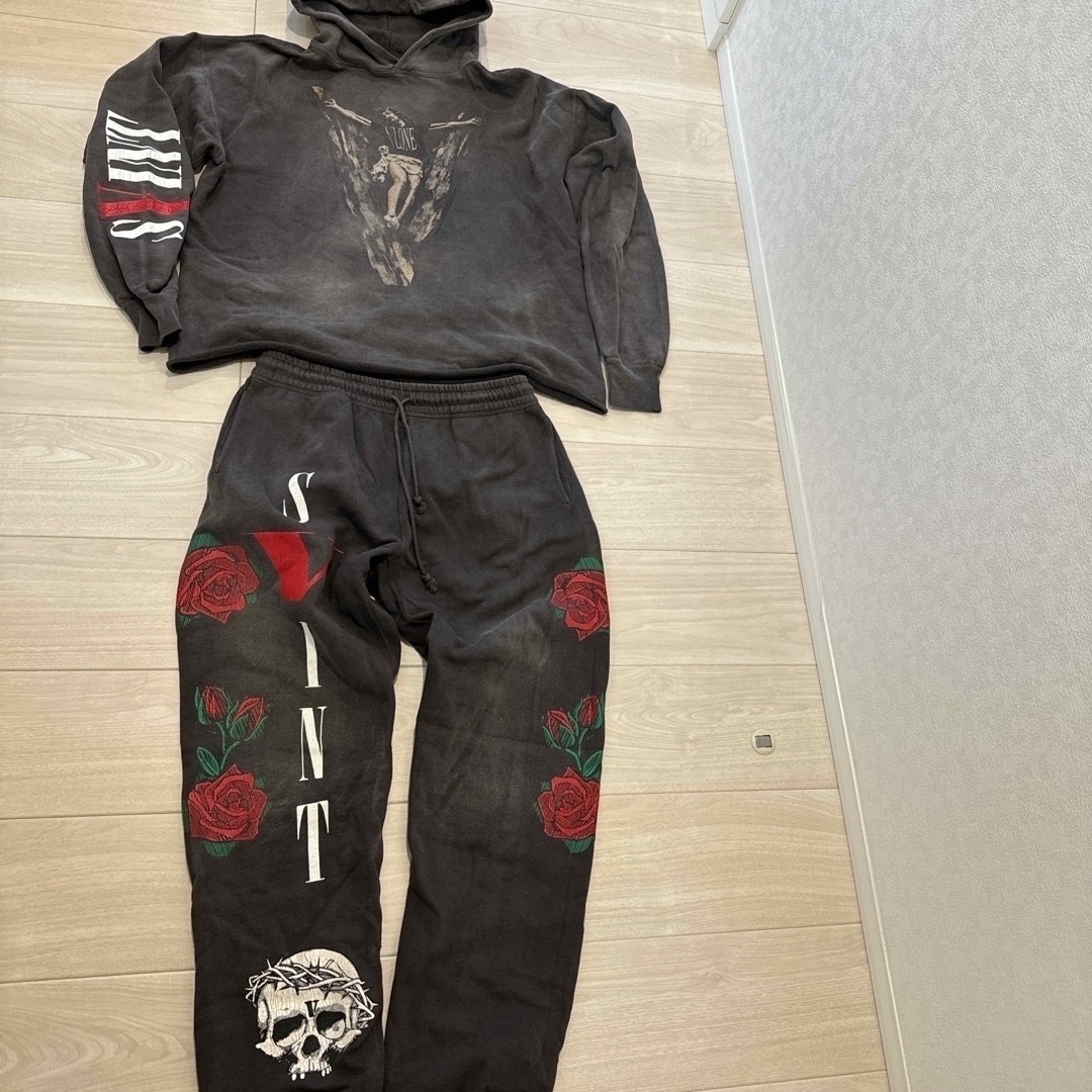 READYMADE - Saint Michael vlone パーカー、パンツ badhop着 READYMADE - Saint Michael vlone パーカー、パンツ badhop着