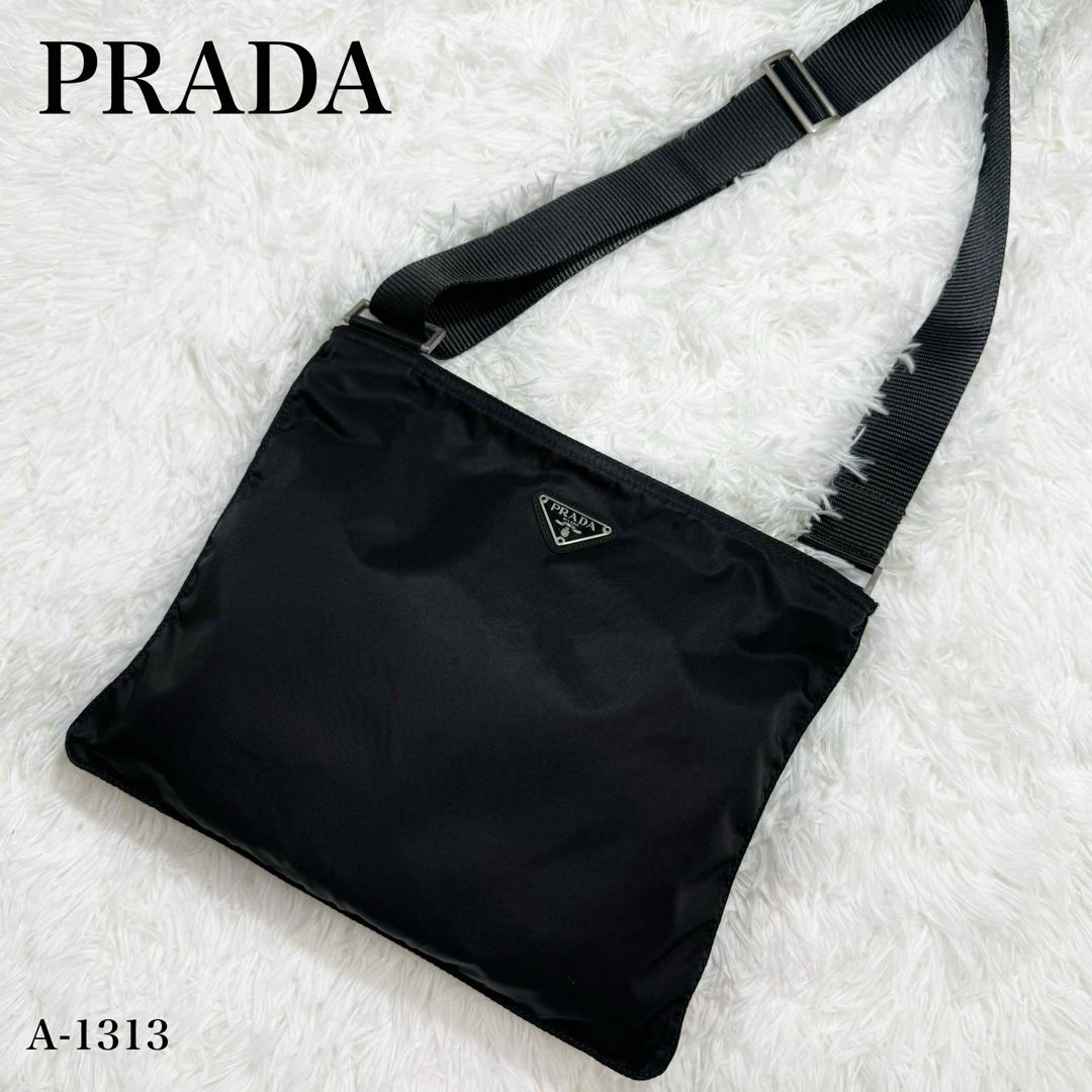 Prada プラダ　テスート ナイロン 三角ロゴ ショルダーバッグ