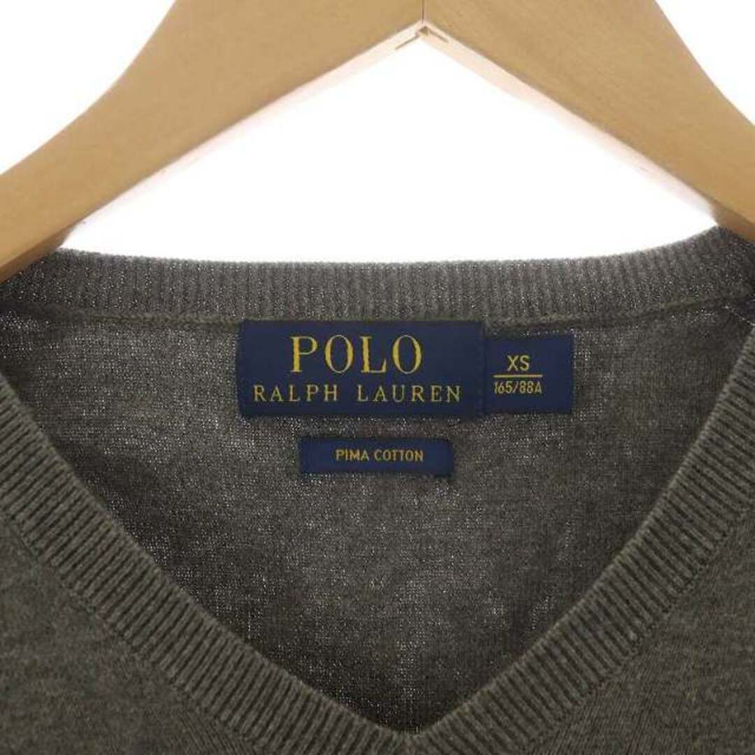 ラルフローレン　POLO XS PIMA COTTON ニット　セーター