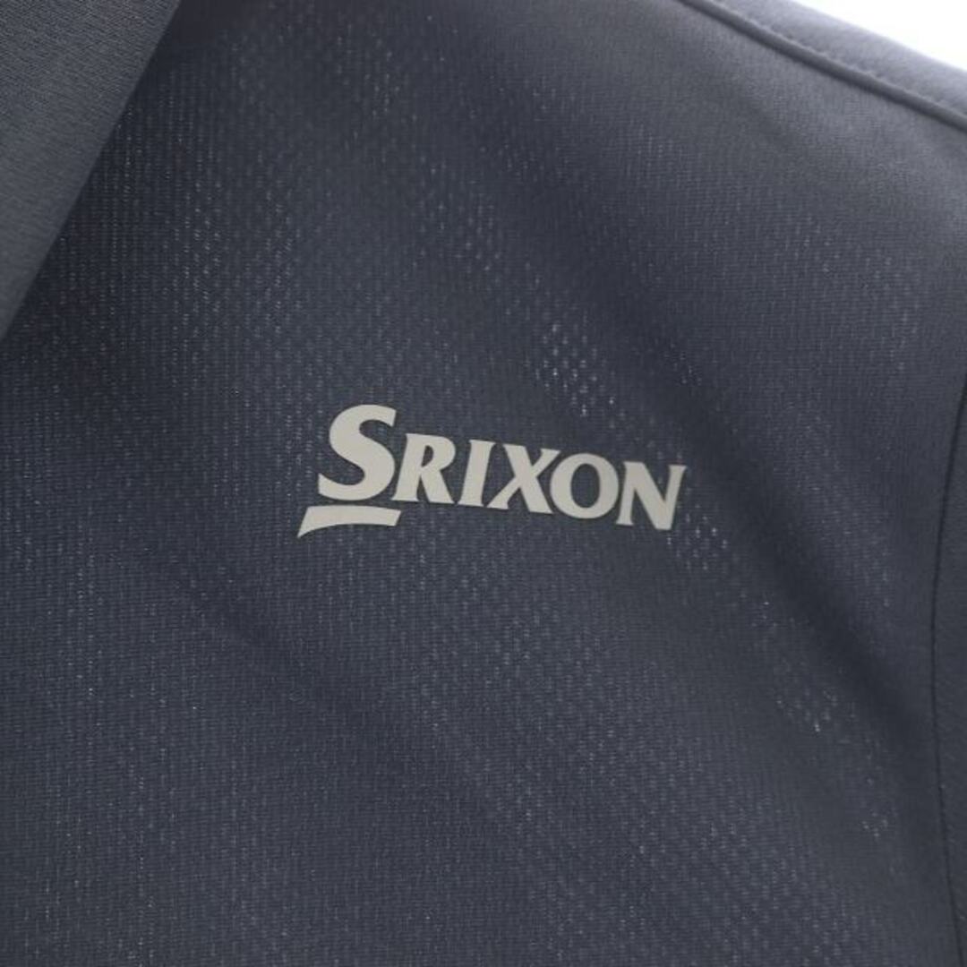 DESCENTE(デサント)のDESCENTE SRIXON ゴルフウェア ポロシャツ クロスエンボス M メンズのトップス(ポロシャツ)の商品写真