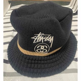 jokerステューシー00s stussy オールドステューシー  ウールポークハット　L/XL