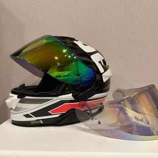 SHOEI - SHOEI Z-7 巨摩郡レプリカ グンヘル フルフェイスヘルメット ...