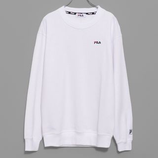 フィラ(FILA)のFILA フィラ トレーナー スウェット トップス ホワイト 長袖(スウェット)