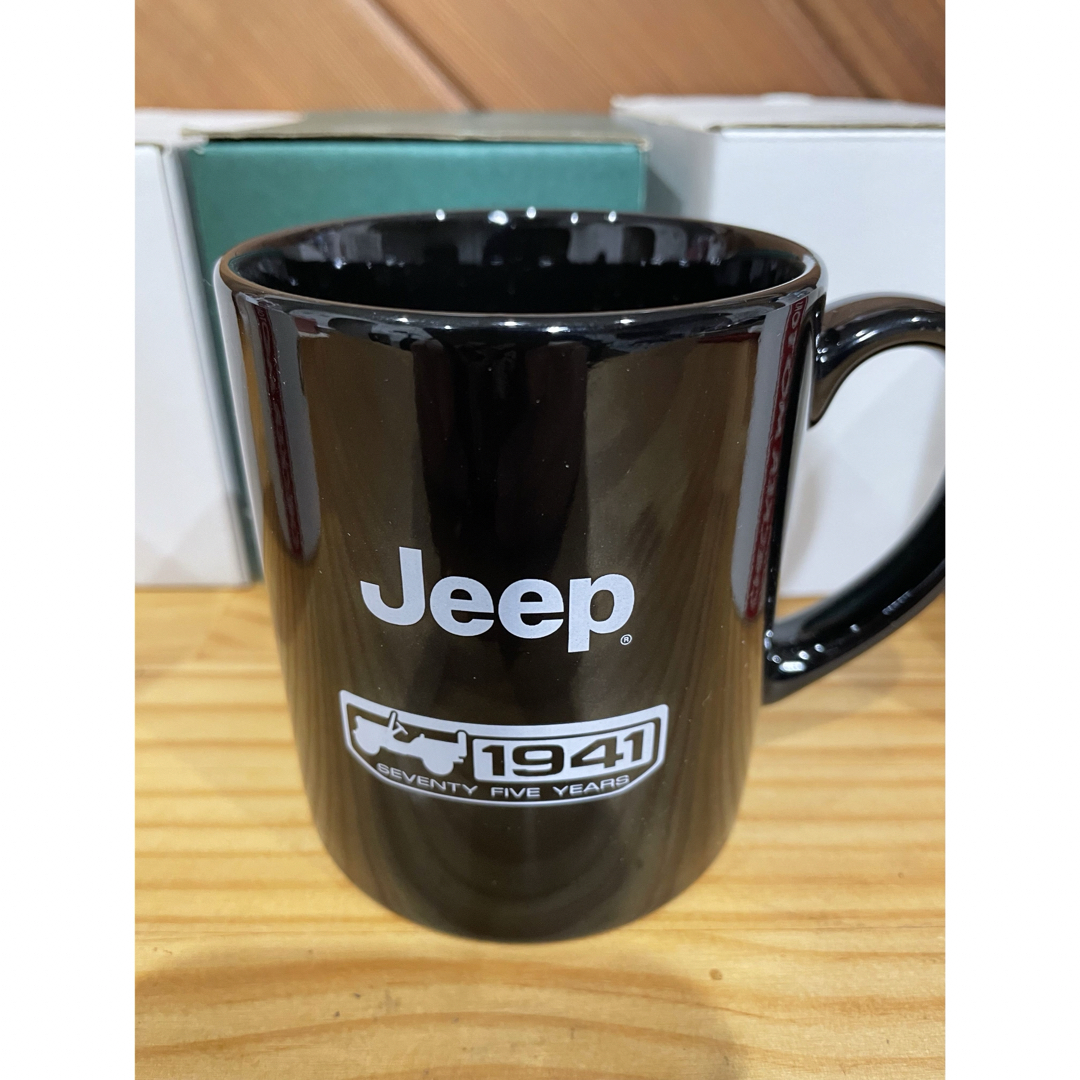 Jeep(ジープ)のJeep 正規ディーラー限定ノベルティ　マグカップセット インテリア/住まい/日用品のキッチン/食器(グラス/カップ)の商品写真