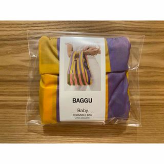 バグゥ(BAGGU)のBAGGU キルトストライプ ベビーサイズ(エコバッグ)