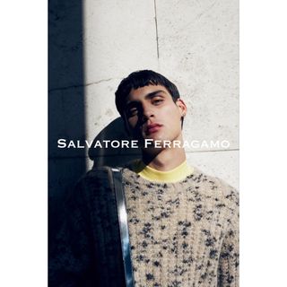 サルヴァトーレフェラガモ(Salvatore Ferragamo)の2021Pre Fall■フェラガモ ニット・セーター 国内正規美品・モヘア(ニット/セーター)