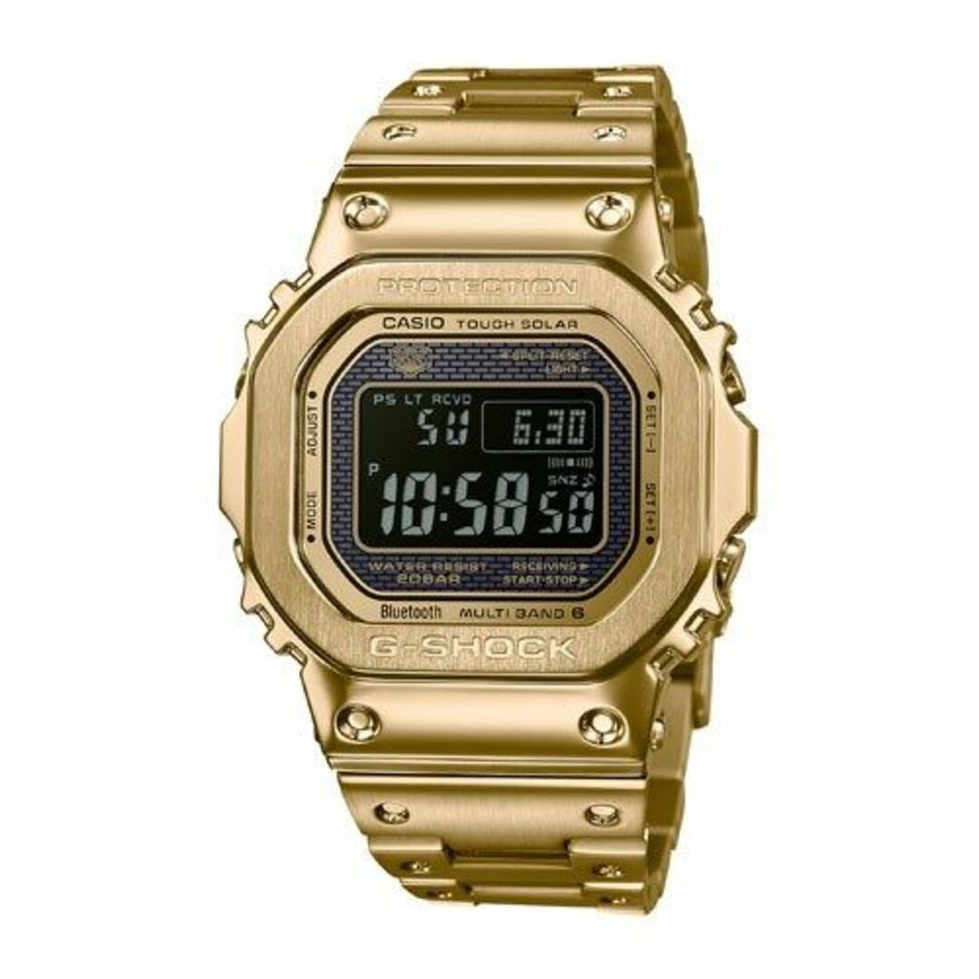 新品 G-SHOCK フルメタル オールゴールド GMW-B5000GD-9JF時計