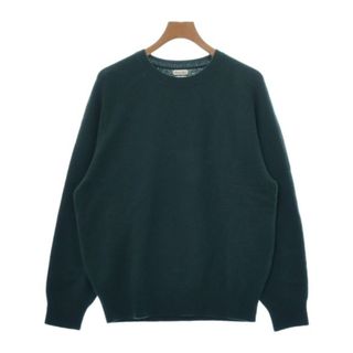 スティーブンアラン(steven alan)のsteven alan スティーブンアラン ニット・セーター M 緑 【古着】【中古】(ニット/セーター)