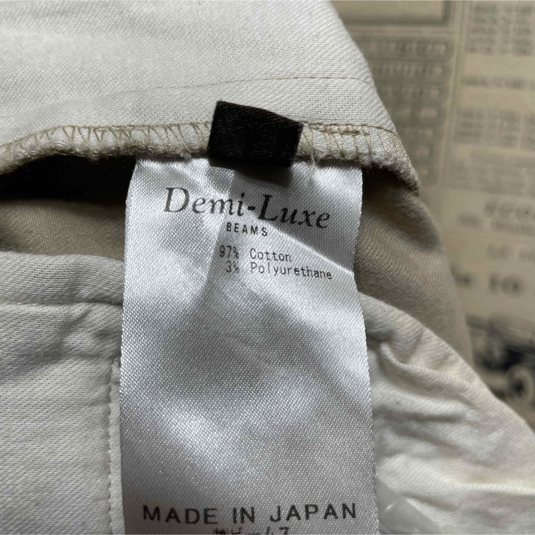 Demi-Luxe BEAMS(デミルクスビームス)のDemi-Luxe BEAMS デミルクス ビームス チノパン size 34 レディースのパンツ(カジュアルパンツ)の商品写真