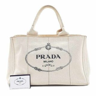 プラダ(PRADA)のプラダ PRADA ハンドバッグ トートバッグ 鞄 カナパ ロゴ 三角プレート(ハンドバッグ)