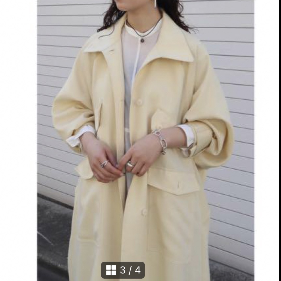 louren / Stand Collar Over Coat louren / Stand Collar Over Coat