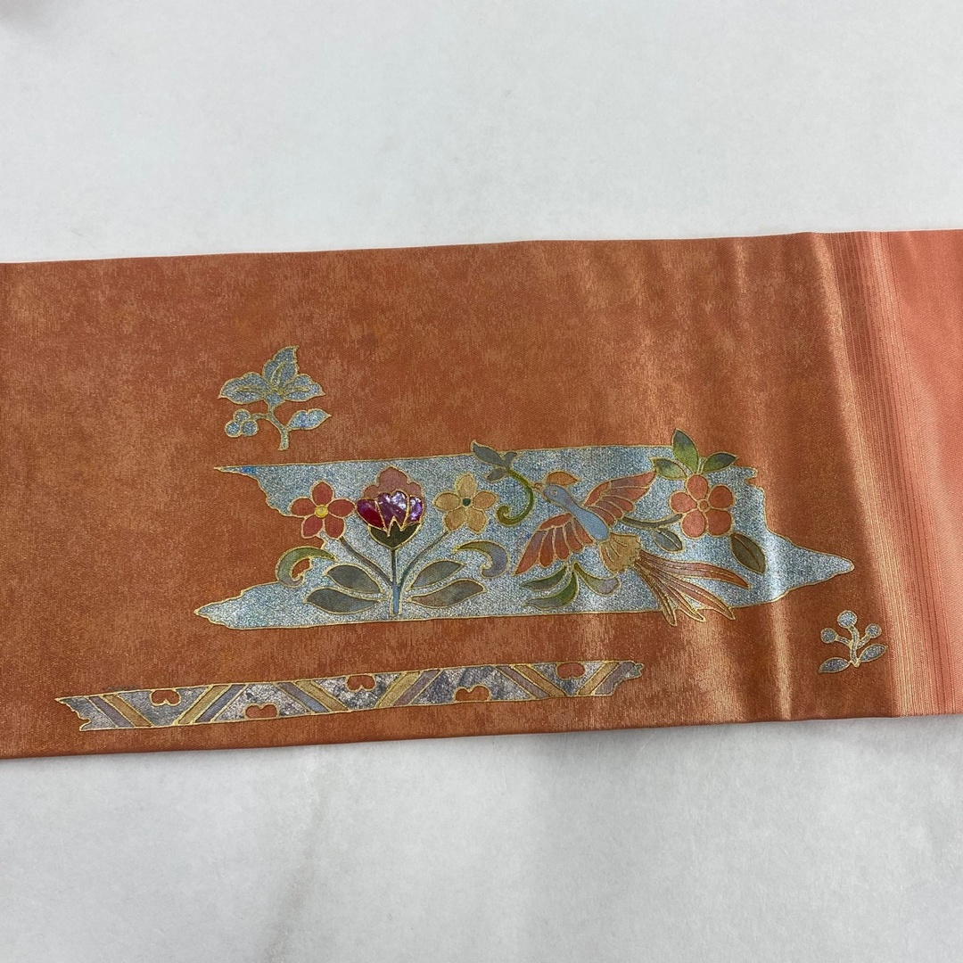 バイセル帯名古屋帯 美品 秀品 正絹